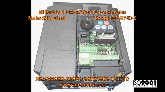 Mitsubishi FR-E740-0 Drive Repairs @ Advanced Micro Services Pvt.Ltd,Bangalore,India смотреть онлайн