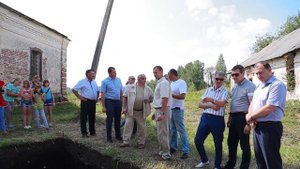 Археологические раскопки на городище Унорож