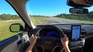 2020 Ford Explorer Platinum ➽ POV review