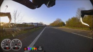 Cycling Time Trial Car Near Miss A49 Ludlow Cycling Club R10/6a - 19 April 2016