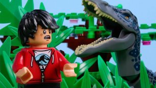 Парк юрского периода - Lego анимация