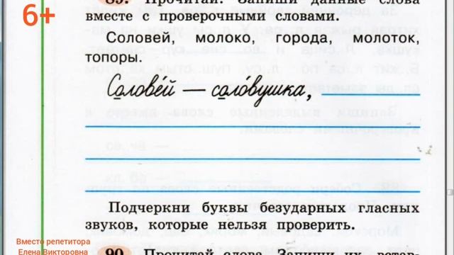 Безударные гласные. Орфограмма