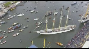 Sail Amsterdam 2015  -  Santa Maria Manuela arrived in Amsterdam