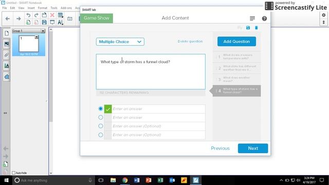 Game Show on SMART Notebook смотреть онлайн
