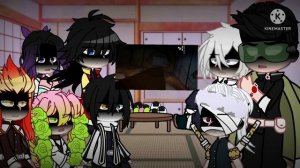 |Hashiras react to Daki+Nezuko+backstory|MY AU|no ships|nor Canon or maybe|GCRV|first reaction vide
