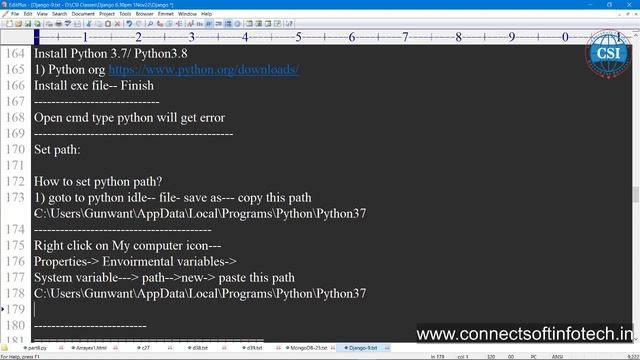 Django Tutorials | Session-9 |  Django for Beginner |ConnectSoft Infotech