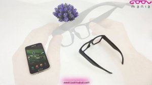 Touch spy glasses with FULL HD camera + Live video + WiFi (www.cool-mania.com)