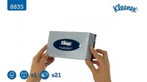 8835 KLEENEX двухслойные салфетки для лица Kimberly-Clark