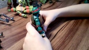 Мои фигурки-черепашек ниндзя!