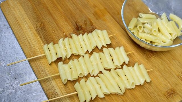 Простой способ приготовить завтрак из макарон! An easy way to make breakfast with pasta!