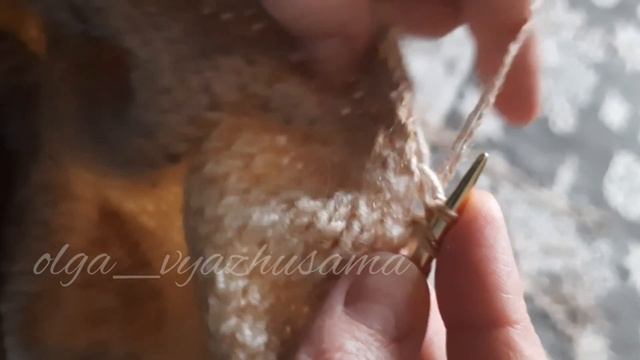 Набор петель для планки или шалевого воротника (кардигана) при вязании его резинкой.Так вяжу я. смотреть онлайн