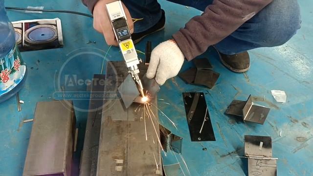 AccTek 3 в 1 аппарат лазерной очистки&сварки&резки - лазерная сварка