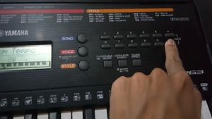How to apply accompaniment to yamaha PSR e 263 (Keyboard)