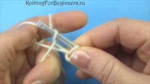 Фигурный набор петель на спицы - Вязание спицами