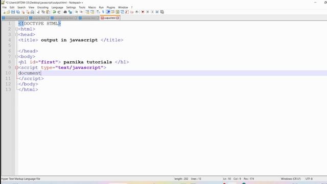 How to Display Output in JavaScript | JavaScript Course for Beginners