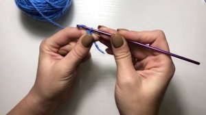 Как набрать воздушные петли крючком. Урок для начинающих