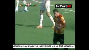 Ahmed Akaichi Scores sensational backheeled Volley - ES Tunis vs Stade Tunisien