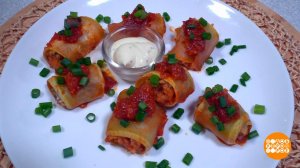 Голубцы из кабачков. Доброе утро. Фрагмент выпуска от 22.11.2022