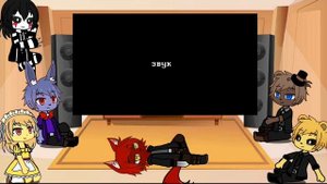 Реакция Фнаф на Сумочкина "Обзор Five nights at Freddy's 2"