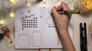 УЮТНОЕ оформление ежедневника на ЯНВАРЬ | Bullet Journal