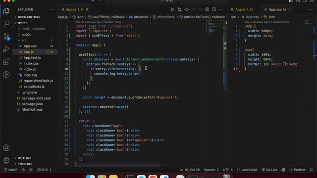Intersection Observer API смотреть онлайн