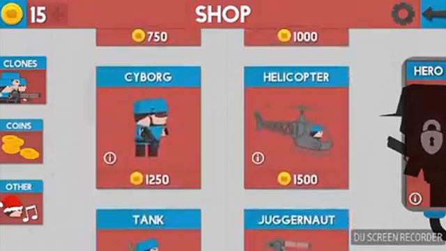 Первая часть прохождение ігри Clone Armies смотреть онлайн