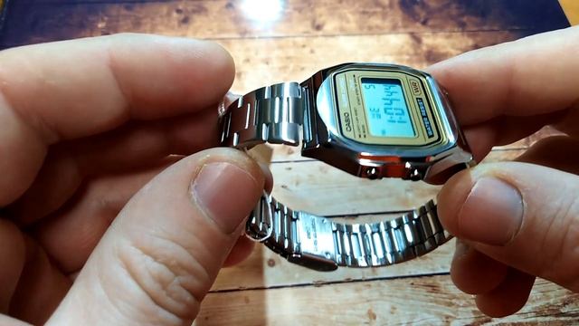 CASIO VINTAGE / 593 / A 158 WEA - 9 EF / Часы Casio из серии винтаж / Часы в подарок на новый год