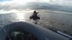 Тролинг на Имандре, на флагмане 320 под сузуки 2.5