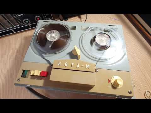 Самый бюджетный катушечник СССР -"Нота-М"