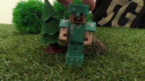 Игры Minecraft - Стив Майнкрафт Лего и Супергерои против Мобов! - Сборник видео игр для мальчиков