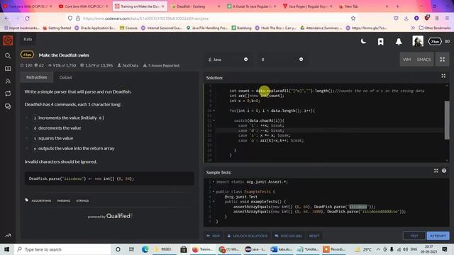 Programming challenges in java: Ep 03