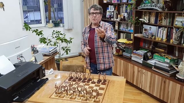 Шахматы из проволоки своими руками смотреть онлайн