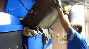 Подача угля для автоматического котла ZOTA Стаханов 40