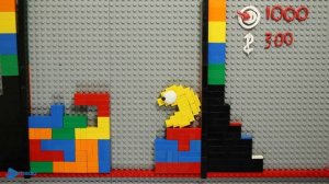 Lego PAC-MAN vs Chain Chomp Monster Battle - Pacman In Real Life Stop Motion