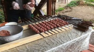 Люля кебаб из говядины с курдюком