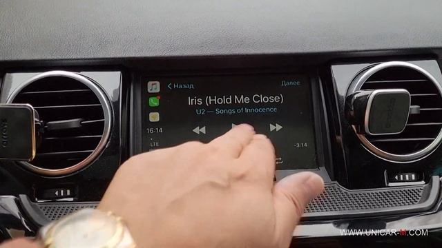 CarPlay_Android Auto для старых блоков навигации QROI,ROIK,Carmani (пример на LR Discovery 3).mp4