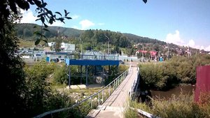 Выход к парку Бобровый Лог с ул Базайская г Красноярск