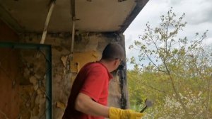 На балконе обнаружил плесень ?Что Я сделал ?