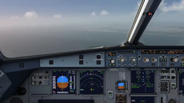 Aerofly FS 4 - Airbus A320 Approach and landing at LIRF Rome - Fiumicino смотреть онлайн