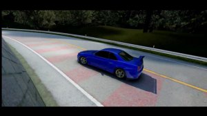 assoluto gaming drifting with GTR R34