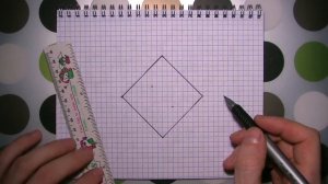 3D Октаэдр ОБЪЕМНЫЙ РИСУНОК ПО КЛЕТОЧКАМ #pixelvideo