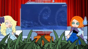 Реакция Эльзы и Анны на The nafig- Выходной