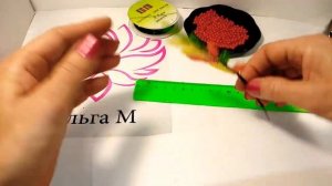 Цветы из бисера. Как сделать веточку РЯБИНЫ красной ЛЕГКО И КРАСИВО!!!
