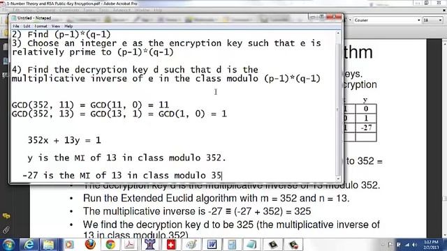 RSA Example смотреть онлайн