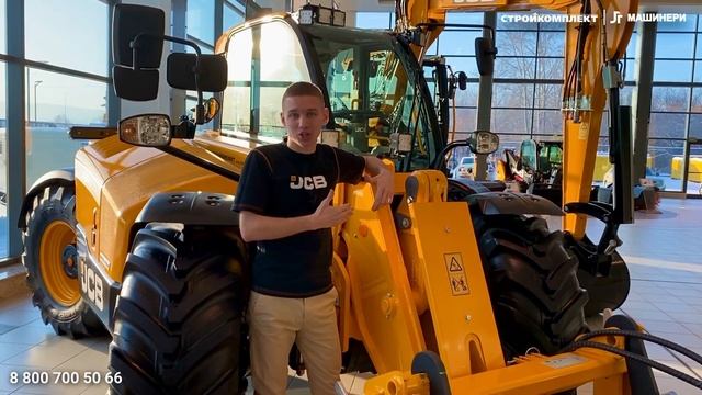 Лучший Помощник в Хозяйстве | Телескопический Погрузчик JCB 538-60 AGRIXTRA с Трансмиссией DUALTECH