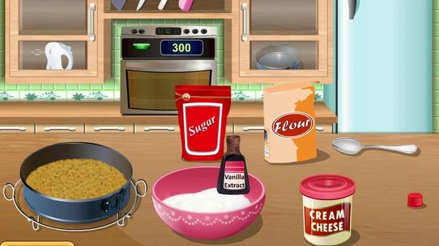 Sara's Cooking Class : Berry Cheesecake Gameplay Cooking Games ❤ Free Real Recipe Inside! ❤