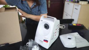 Mở hộp Máy xay thịt Bosch  MFW3520W