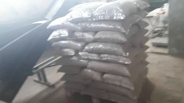 Производство пеллеты 8мм из хвойных опилок на грануляторе ГУ-30 производства "Атакский леспромхоз"