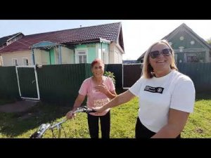 БАБЕ ЗИНЕ ПОДАРИЛИ ВЕЛОСИПЕД!ГОТОВИМСЯ К ЮБИЛЕЮ МАТВЕЯ ФРОЛОВИЧА!!!