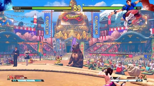 STREET FIGHTER V Chun-li Vs Juri